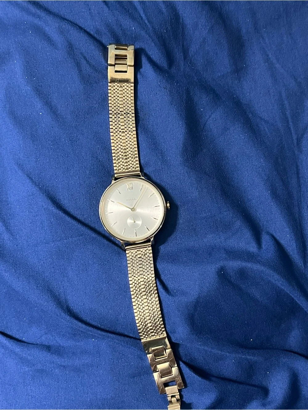 Limited and Rare Women’s Gold Fossil Watch - 3 Hand Stainless Steel